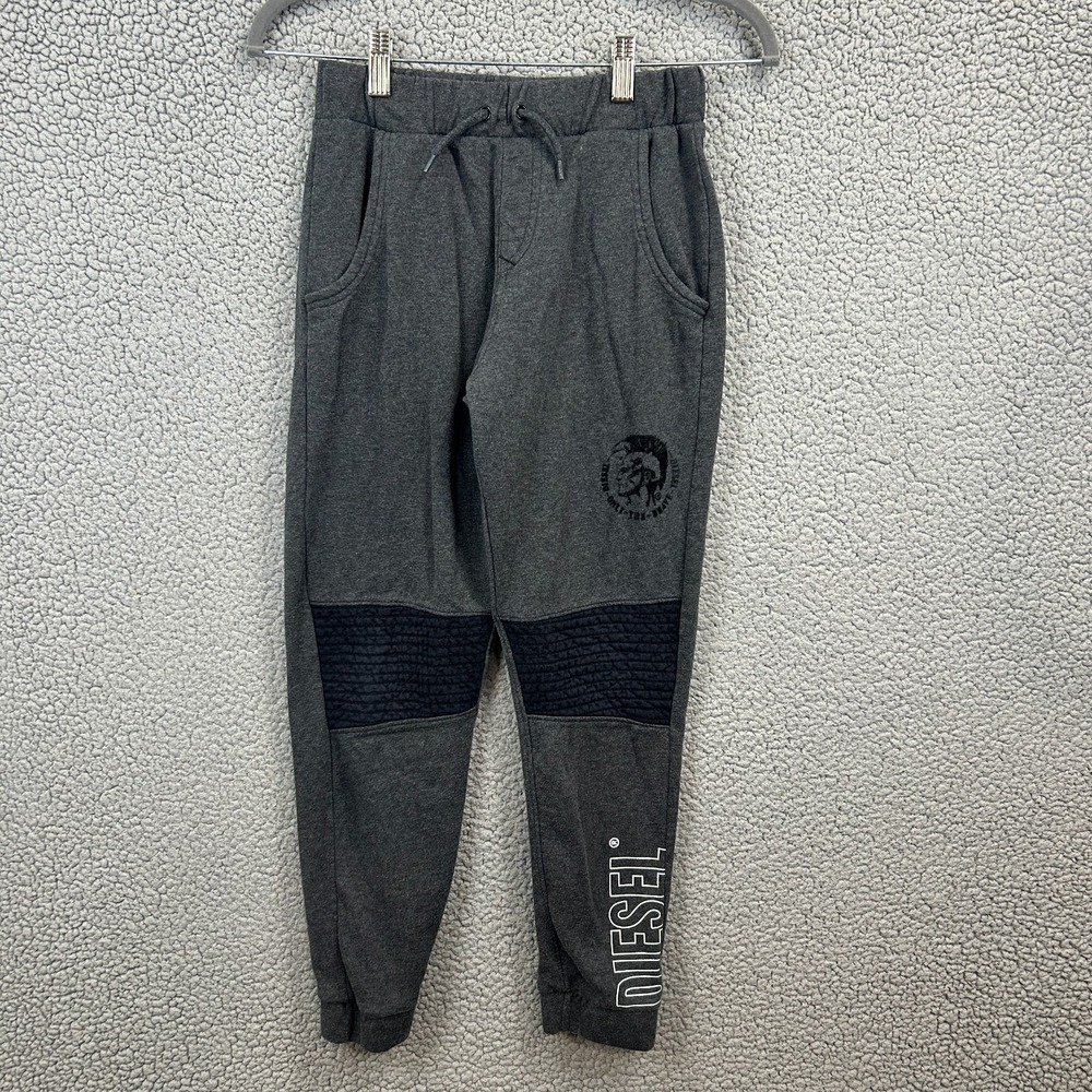 Diesel Joggers Jogger Sweatpants‎ Youth Boys (10-12) Medium Gray Black